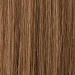 Silky straight Human hair with 6 psc.clips colour 10, light ash blonde18" (45cm long) 20gr. 